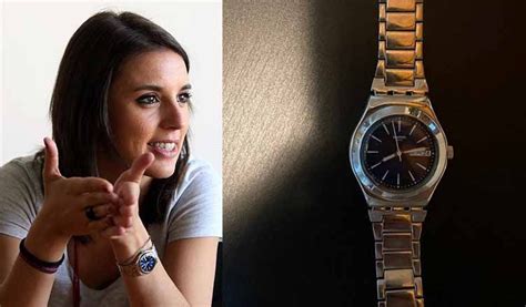 Bulo: Irene Montero no lleva un Rolex en una 